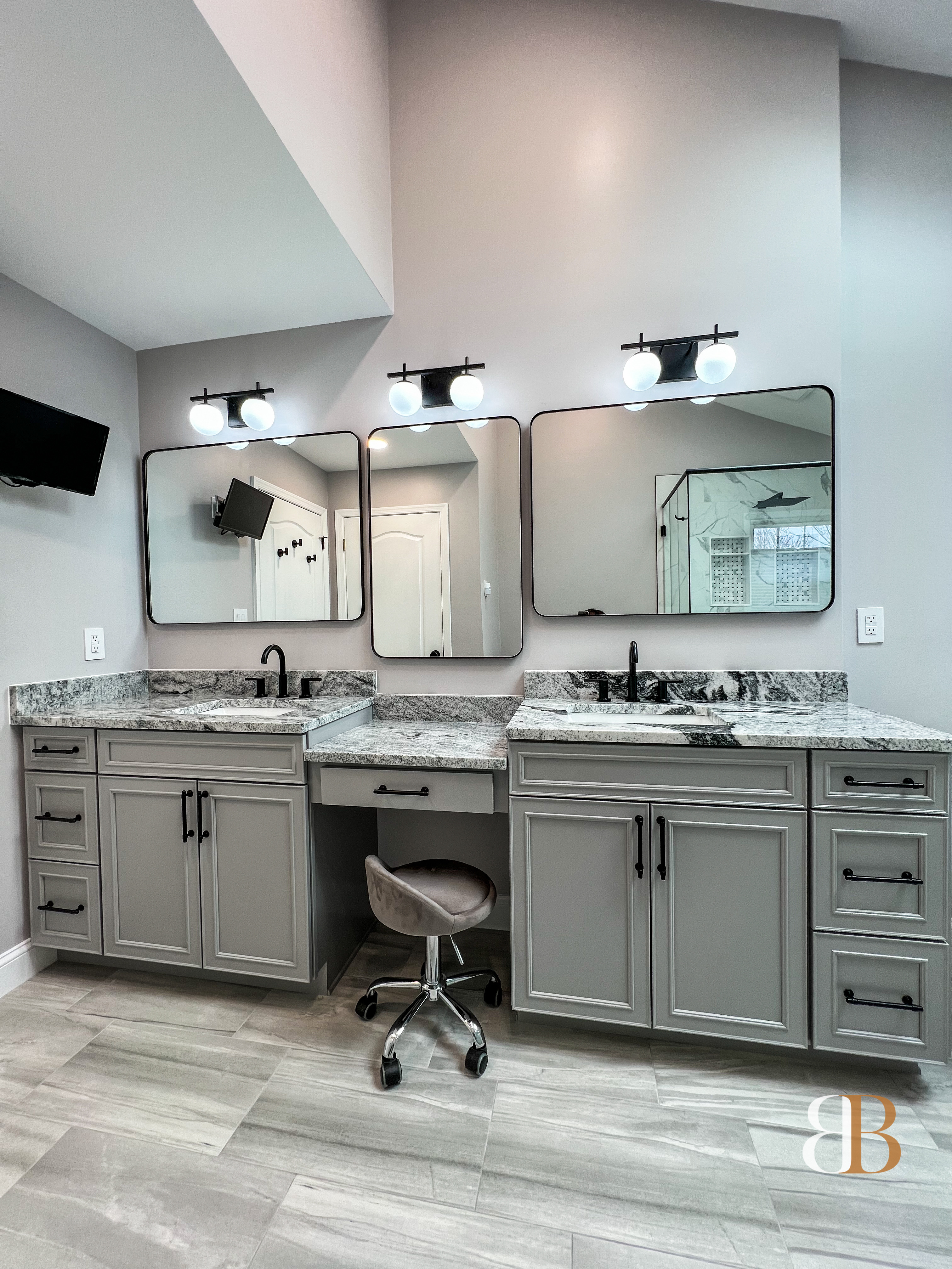 Classic bathroom remodel in Bryn Mawr by B&B Associates Creations — photo 7